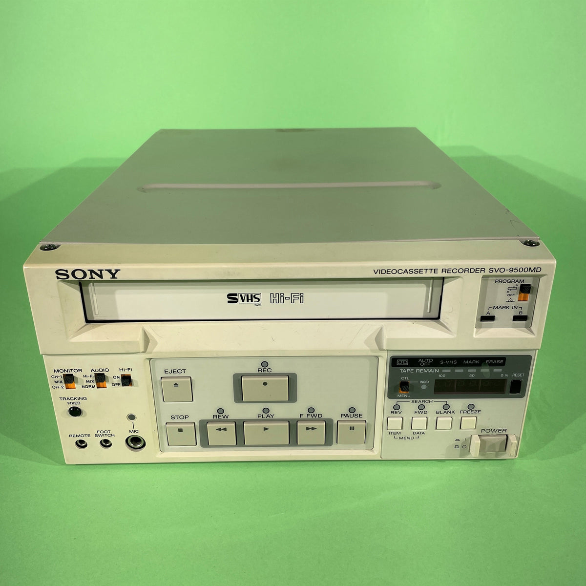 Sony SVO-9500MD SVHS Video Cassette Recorder – Puma Export, Inc.