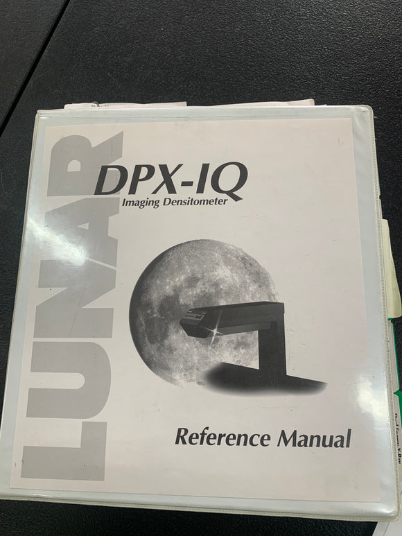 LUNAR DPX-IQ REFERENCE MANUAL
