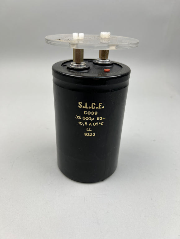 CAPACITOR 33000UF 10 5A P/N 99091203