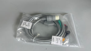 ECG Cable Philips compatible One-Piece 5-Lead Snap